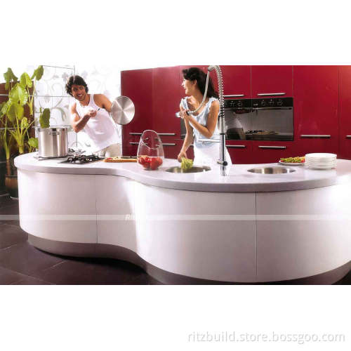 Contemporary Furniture Modern Kitchen Cabinet Melamine Kitchen Cabinet